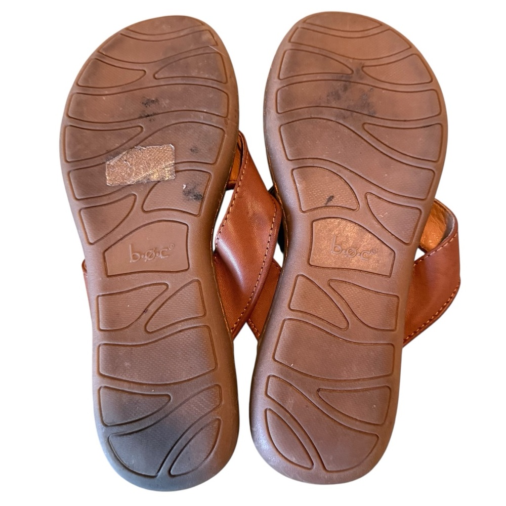 BOC Zita BC0019141 Sandals Women's US 9M Brown Toe Post Comfort Slip On Thong - Picture 3 of 6